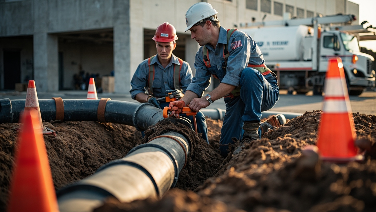 Trenchless and Open-Cut Methods for Commercial Sewer Main Repair