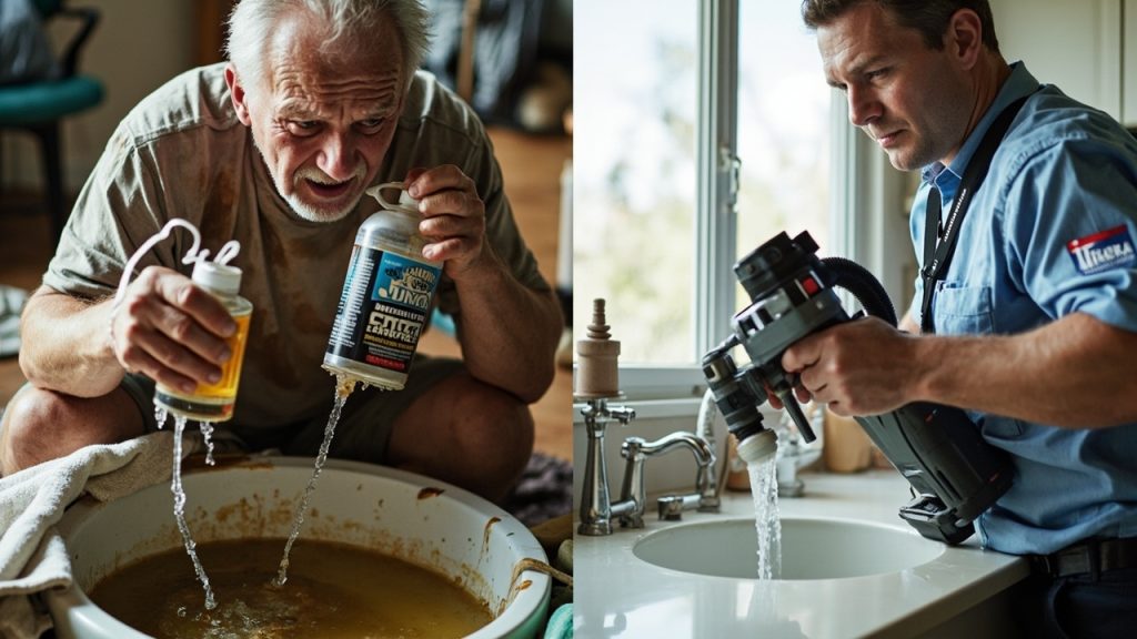 DIY vs. Professional Drain Cleaning in Jacksonville FL 32206