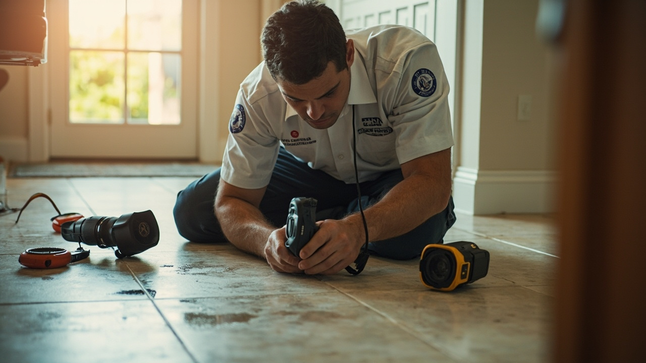 Slab Leak Detection & Repair in Jacksonville – Precision Diagnostics to Protect Your Foundation