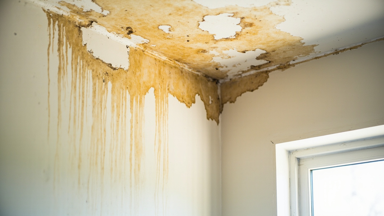 Water Stains on Ceiling or Walls in Jacksonville – Expert Leak Detection and Permanent Repair