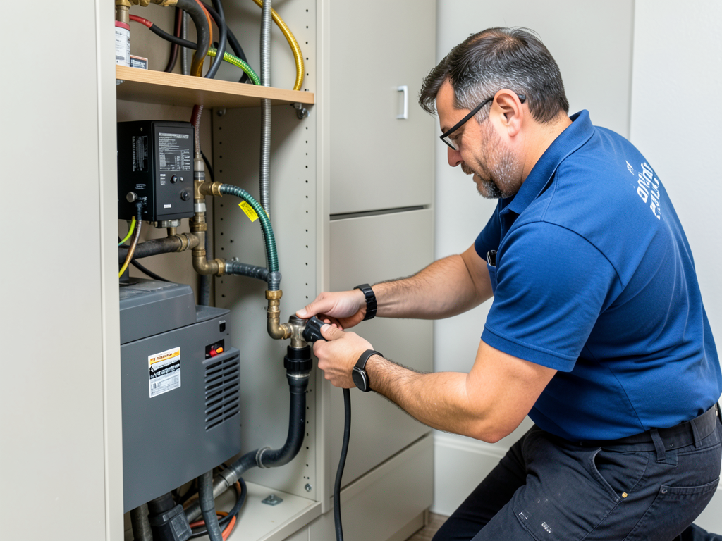 Fixing a clogged condensate drain line in your sou