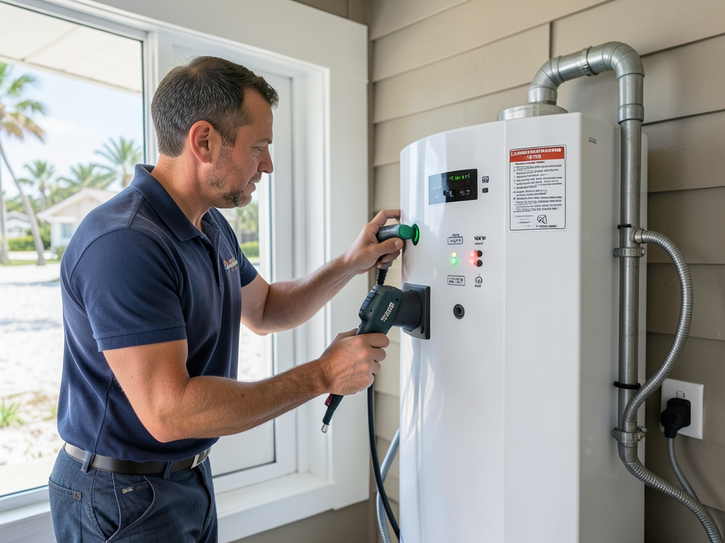 How to get your tankless water heater installed at