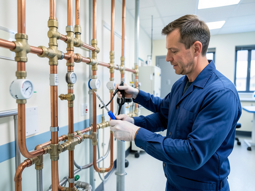 Specialized plumbing needs for new medical suites