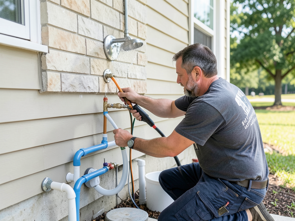 The best way to install an outdoor shower for your