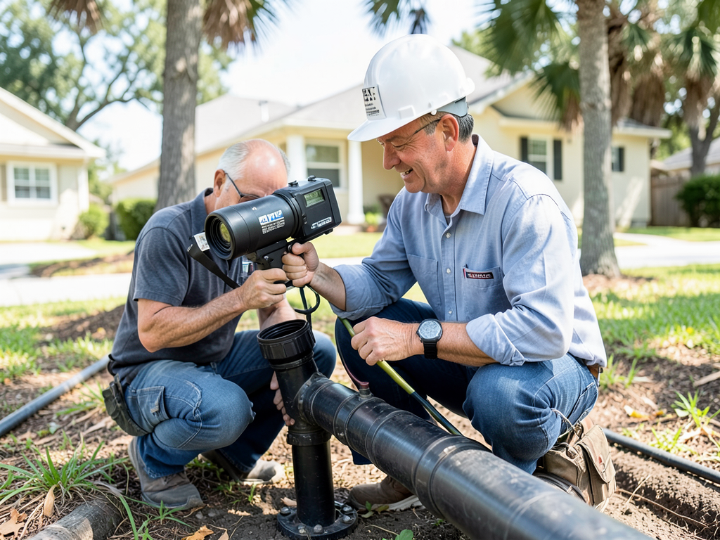 What to look for during a professional sewer camer