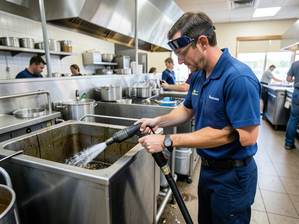 Who to call for commercial grease trap cleaning an